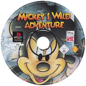 Mickey's Wild Adventure - Disc (Europe) - 600x600