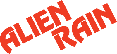 Alien Rain - Clear Logo (North America) - 2400x1111