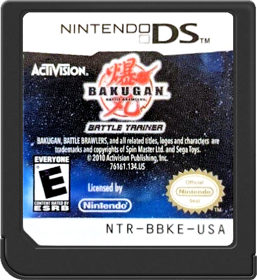 Bakugan Battle Brawlers: Battle Trainer - Cart - Front (North America) - 517x564