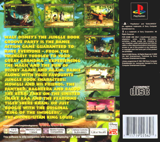 Walt Disney's The Jungle Book: Rhythm n' Groove Party - Box - Back (Europe) - 1650x1472