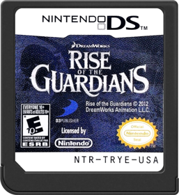 Rise of the Guardians: The Video Game - Cart - Front (North America) - 517x564