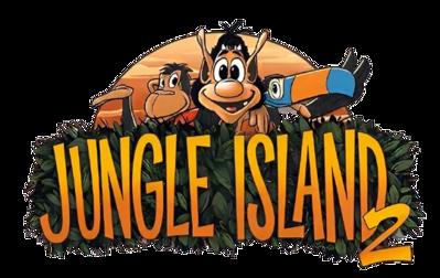 Hugo: Jungle Island 2 - Arcade - Marquee (United States) - 628x397