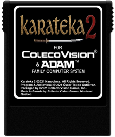 Karateka 2 - Cart - Front (World) - 590x700