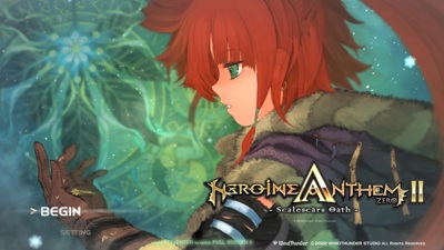 Heroine Anthem Zero II: Scalescars Oath - Screenshot - Game Title (World) - 1920x1080