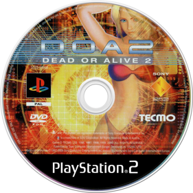 Dead or Alive 2 - Disc (Europe) - 1280x1280