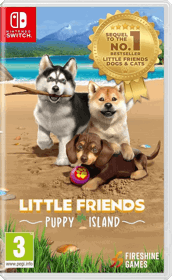 Little Friends: Puppy Island - Box - Front - Reconstructed (Europe) - 783x1273