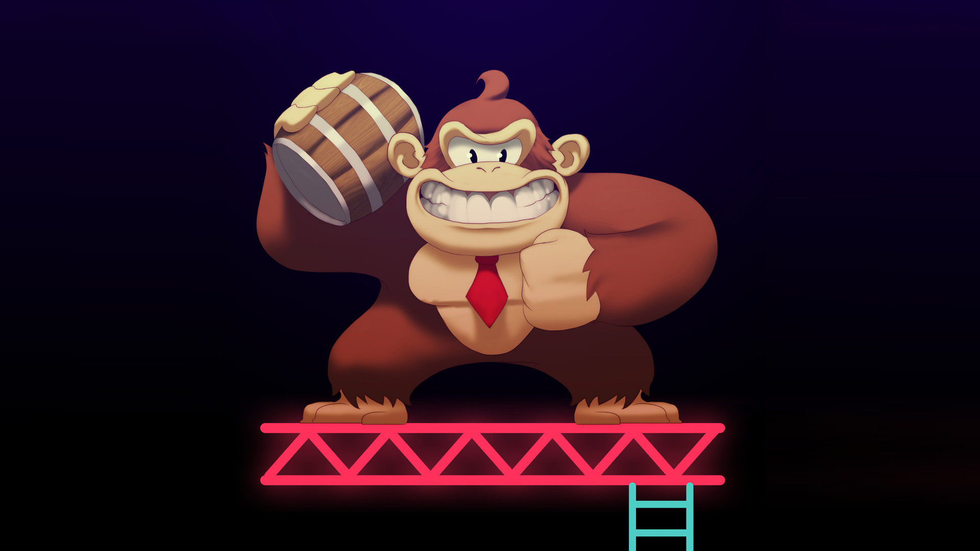 Illustration of Donkey Kong: The Pinball