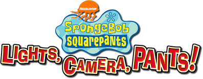 SpongeBob SquarePants: Lights, Camera, Pants! - Clear Logo (North America) - 1677x654