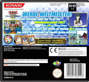 Yu-Gi-Oh! World Championship 2007 - Box - Back - Reconstructed (Germany) - 774x708