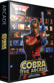 Cobra: The Arcade - Box - 3D (Japan) - 582x889