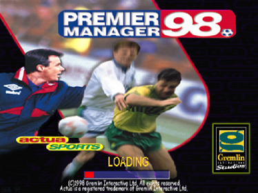 Premier Manager 98 - Screenshot - Game Title (Europe) - 640x480