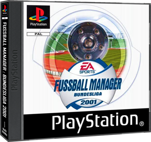 The F.A. Premier League Football Manager 2001 - Box - 3D (Germany) - 1409x1330