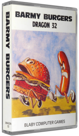Barmy Burgers - Box - 3D (Europe) - 560x960