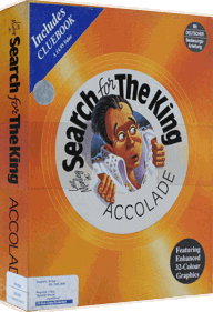 Les Manley in: Search for the King - Box - 3D (Europe) - 850x1244