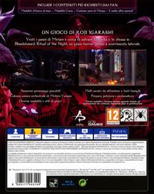 Bloodstained: Ritual of the Night - Box - Back (Italy) - 637x800