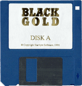 Black Gold (Starbyte Software) - Disc (Germany) - 784x819