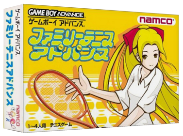 Family Tennis Advance - Box - 3D (Japan) - 1327x989