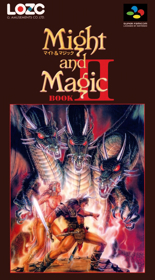Might and Magic: Book II  - Box - Front (Japan) - 1536x2776