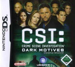 CSI: Dark Motives - Box - Front (Germany) - 752x677