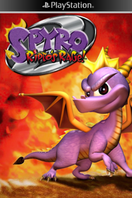 Spyro 2: Ripto's Rage! - Fanart - Box - Front (World) - 600x900