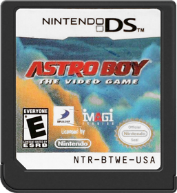 Astro Boy: The Video Game - Cart - Front (North America) - 517x564