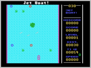 Jet Boat! - Screenshot - Game Title (World) - 256x192