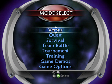 Tao Feng: Fist of the Lotus - Screenshot - Game Select (World) - 640x480