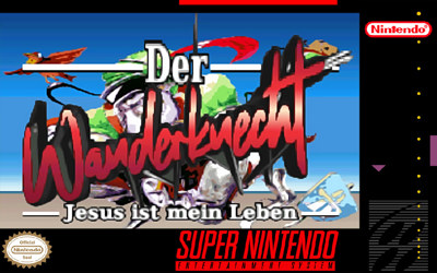 Der Wanderknecht: Jesus ist mein Leben - Fanart - Box - Front (World) - 999x625