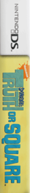 SpongeBob's Truth or Square - Box - Spine (North America) - 131x826