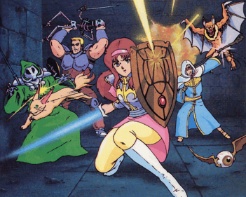 Illustration of Phantasy Star Collection