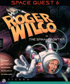 Space Quest 6: Roger Wilco in the Spinal Frontier - Box - Front (North America) - 2072x2500