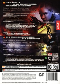Terminator 3: Rise of the Machines - Box - Back (Europe) - 483x680