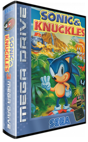 Sonic & Knuckles / Sonic the Hedgehog 3 - Box - 3D (Europe) - 1460x2360