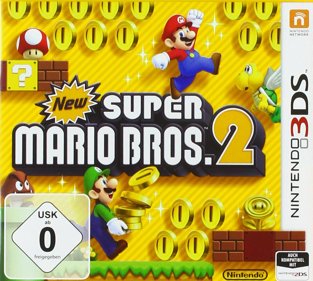 New Super Mario Bros. 2 - Box - Front (Germany) - 1165x1045