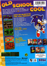 Sonic Mega Collection Plus - Box - Back (Germany) - 563x800