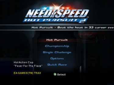 Need for Speed: Hot Pursuit 2 - Screenshot - Game Select (World) - 640x480