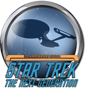 Star Trek: The Next Generation: 20th Anniversary Edition - Fanart - Cart - Front (World) - 440x451