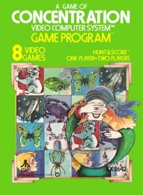 A Game of Concentration - Box - Front (North America) - 1183x1618
