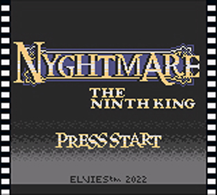 Nyghtmare: The Ninth King - Screenshot - Game Title (World) - 160x144