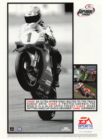Superbike 2000 - Advertisement Flyer - Front (United Kingdom) - 1621x2200
