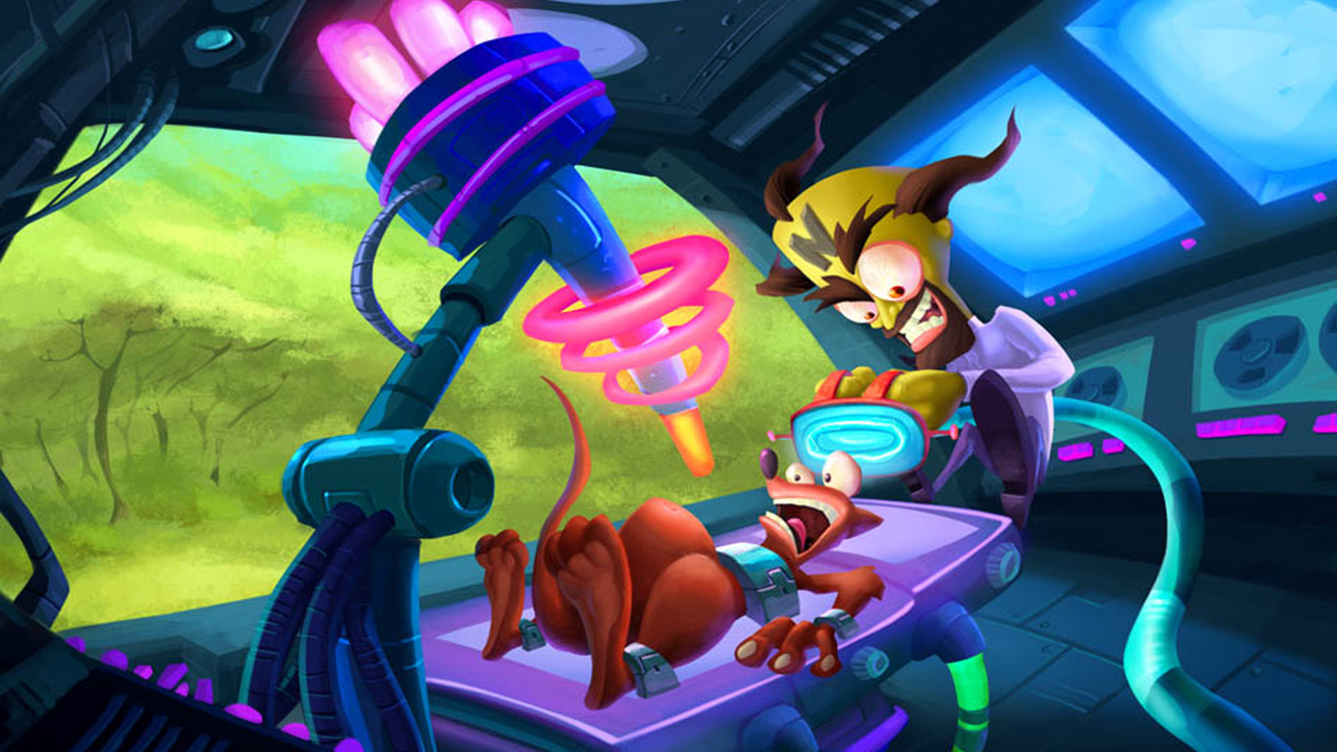 Illustration of Crash of the Titans