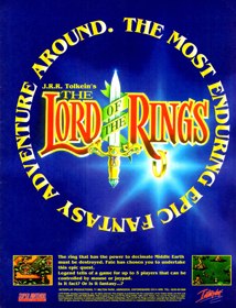 J.R.R. Tolkien's The Lord of the Rings: Volume 1 - Advertisement Flyer - Front (United Kingdom) - 1934x2531