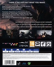 Terminator: Resistance - Box - Back (Europe) - 646x800