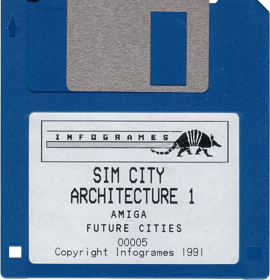 SimCity Graphics Set 2: Future Cities - Disc (Europe) - 709x736