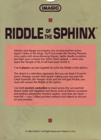 Riddle of the Sphinx - Box - Back (Europe) - 600x831