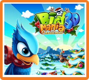 Bird Mania: Christmas 3D - Box - Front (North America) - 456x409