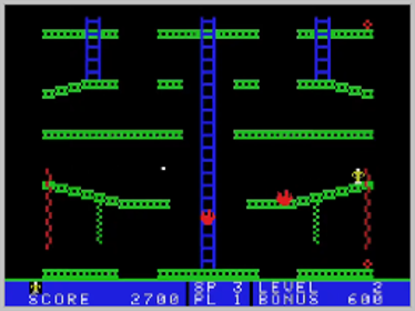 Jumpman Junior - Screenshot - Gameplay (World) - 256x192