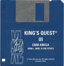 King's Quest III: To Heir is Human - Disc (United Kingdom) - 776x800