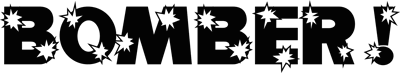 Bomber! - Clear Logo (North America) - 2400x438