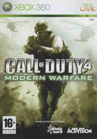 Call of Duty 4: Modern Warfare - Box - Front (Europe) - 6051x8624